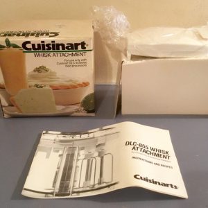 Cuisinart DLC-855 Whisk Attachment for DLC-8 Series Food Processors New in Box