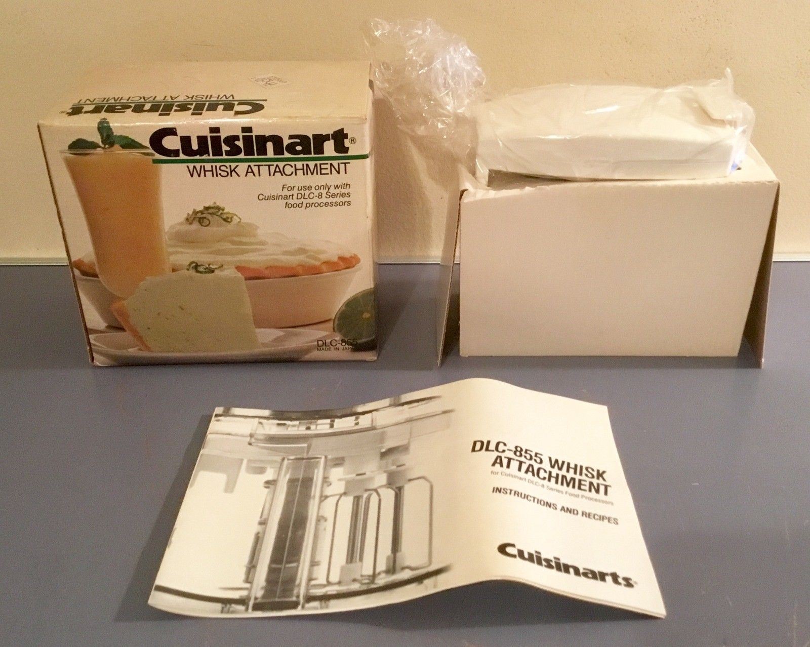 Cuisinart DLC-855 Whisk Attachment for DLC-8 Series Food Processors New in Box