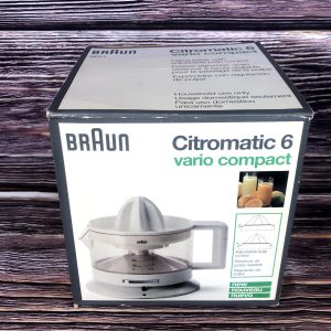 Braun Juicer MPZ6 Citromatic Compact Version with Adjustable Pulp Control Citrus