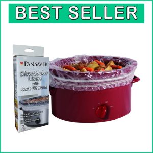 Red Disposable Slow Cooker Liners Pack for 6.5 Quart – KOFK Kosher Approved