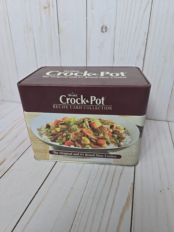 Rival Crock Pot Recipe 75 Card Collection