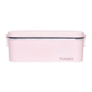 THANKO TKFCLBRC Pink Ultra-High Speed Rice Cooker Lunch Box Expedited Shipping