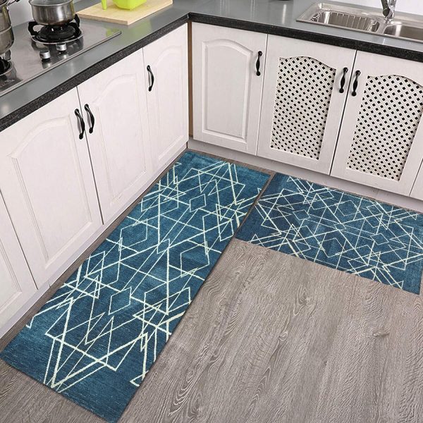 Comfort Kitchen Mat with Foam Backing, Set and/or Single Options