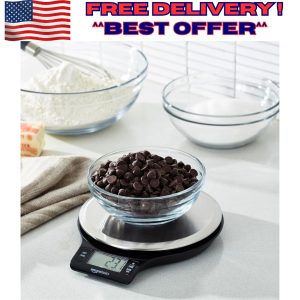 Digital Kitchen Scale with LCD Display, Batteries Included Weighs up to 11pounds