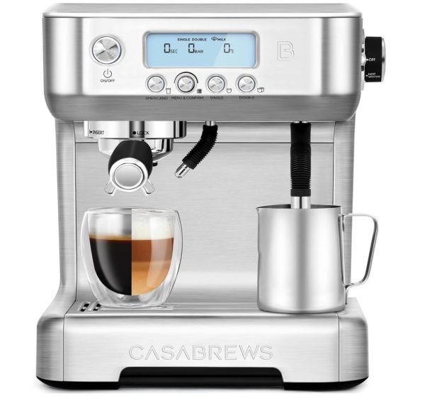 Casabrews Neutron Pro Espresso Machine with Automatic Milk Frother- Machine Only