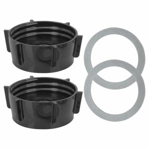 2 Pack 4902-003 Blender Jar Base and Gasket Replacement Part for Oster Blenders