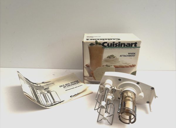 Cuisinart Whisk Attachment DLC-855 For DLC-8 Series Food Processors NOS