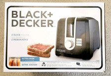 Toaster 2 Slice Black & Decker T2569B FREE SHIPPING