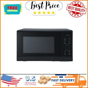 New – Mainstays 1.1 Cu. ft Microwave Oven in Black – Free Shipping