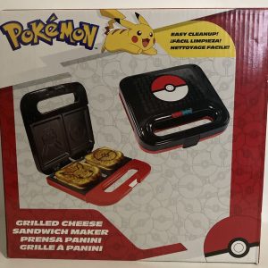 NEW Pokémon Pikachu Easy Grilled Cheese Sandwich Maker ~ FREE SAME DAY SHIP ~