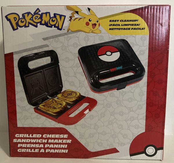 NEW Pokémon Pikachu Easy Grilled Cheese Sandwich Maker ~ FREE SAME DAY SHIP ~