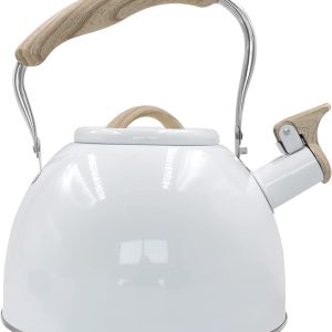 Whistling Stovetop Tea Kettle, 3.2 Quart/3.0 Liter Stainless Steel, Food Grade T