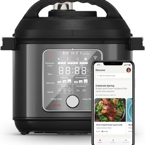 Pro Plus 10-in-1 Smart Cooker: Wi-Fi Enabled, 6 Qt Stainless Steel Beauty