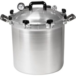 All American : 41.5qt Pressure Cooker/Canner Suitable for Gas or Electric Stoves