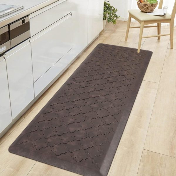 Oversized Kitchen Mat Cushioned anti Fatigue Comfort Floor Mat 17.3″X48″ New