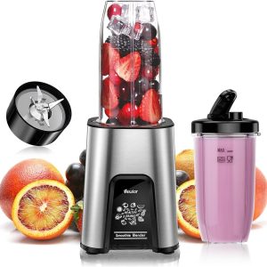 VEWIOR 900W Blender, Shakes & Smoothies, 10oz Grinding + 2x 23oz Sports Cups