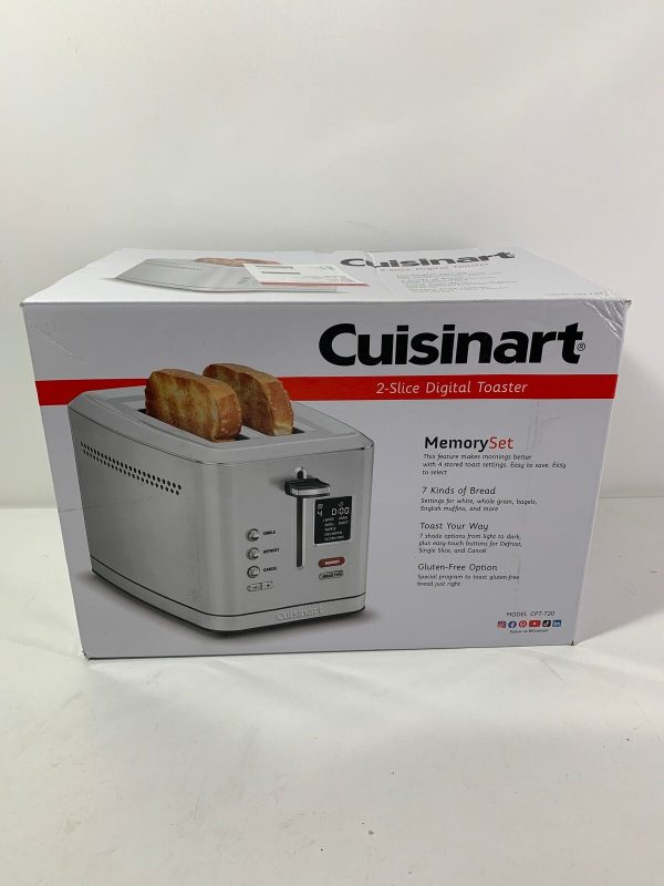 Cuisinart Cpt-720 2-Slice Digital Toaster with MemorySet Feature