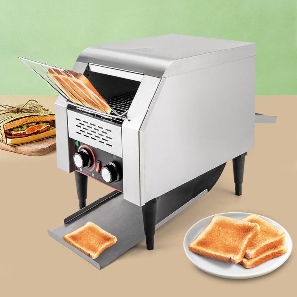 150PCS/H Electric Commercial Conveyor Toaster Tray Toasting Machine Restaurant