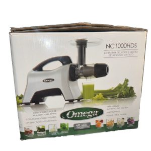 New OMEGA NC1000HDS Masticating Premium Multi Juicer Extractor Nutrition System