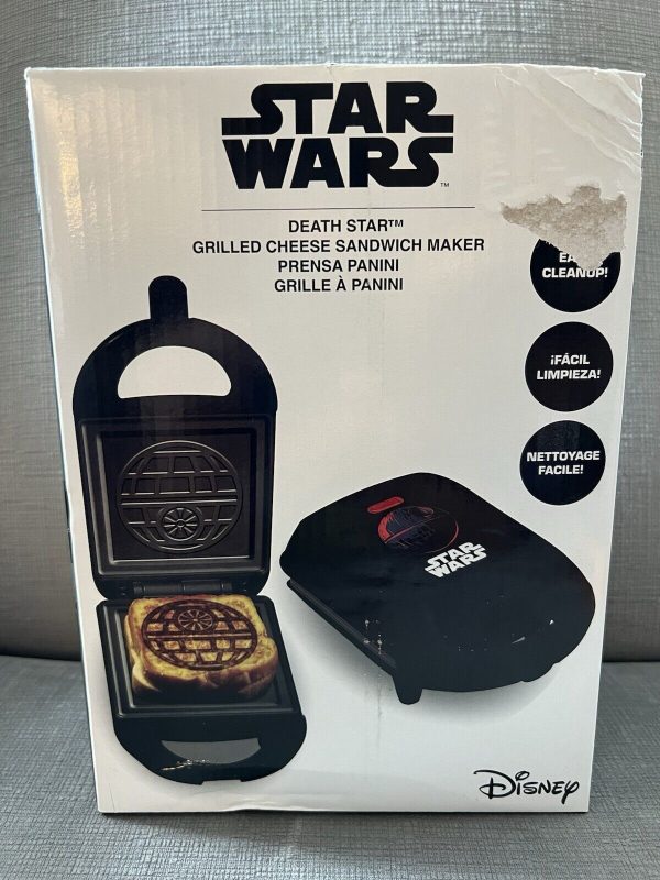 NEW Star Wars Death Star Grilled Cheese Sandwich Maker Disney