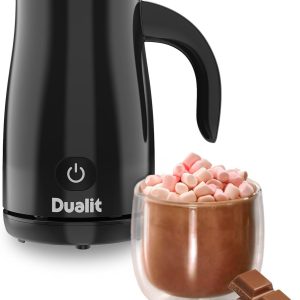 Dualit Hot Chocolate Maker & Milk Frother – 11.2 fl.oz Capacity – One Touch Oper