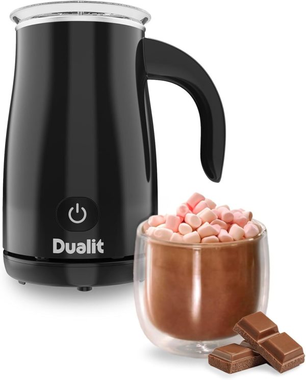 Dualit Hot Chocolate Maker & Milk Frother – 11.2 fl.oz Capacity – One Touch Oper