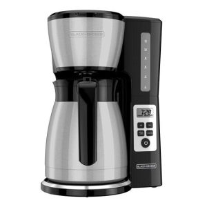 BLACK+DECKER 12-Cup Thermal Programmable Filter Coffee Machine (CM2046S)