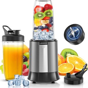 Smoothie Blender, 1300W Personal Blender for Smoothies, Shakes and Nutrient Extr