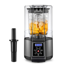 Smart Commercial Blender Digital Touch Screen with Removable Cover, 80oz Capa…