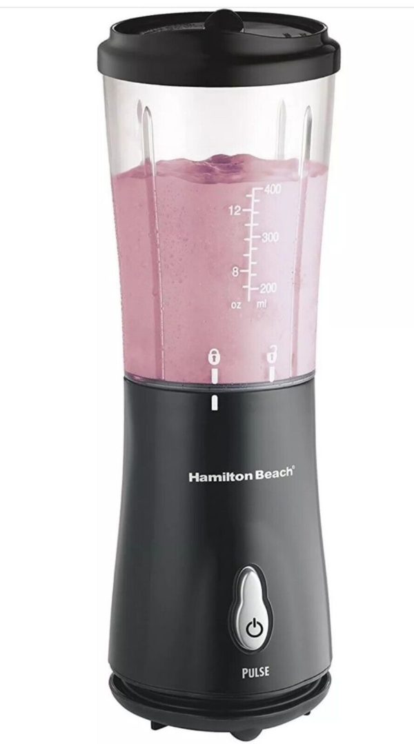 Hamilton Beach Personal Blender Shakes Smoothies 14oz Travel Cup NEW IN BOX