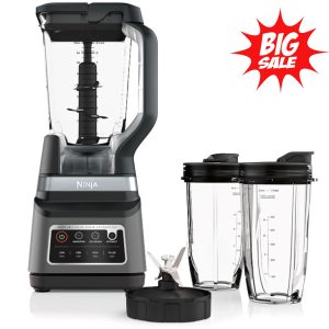 Ninja BN751 Professional Plus DUO Blender, 1400 Peak Watts, 3 Auto-IQ Programs