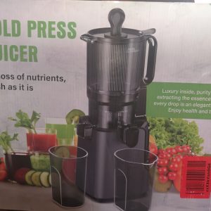 Cold Press Juicer, Amumu Slow Masticating Machines BRAND NEW