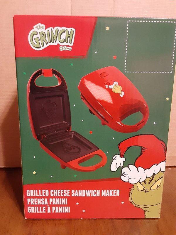 Grinch Grilled Cheese Sandwich Maker