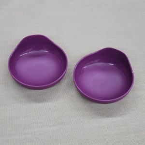 Set of 2 Purple Tupperware Breakfast Maker Microwavable Egg Cooker Inserts 7953A