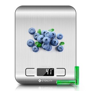 tekcity Food Kitchen Scale, Digital Grams and Ounces for Weight Loss, Baking