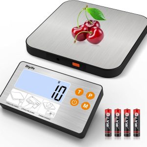 Rechargeable Food Scale with Grams and Oz, Multifunction Kitchen Scale for Food