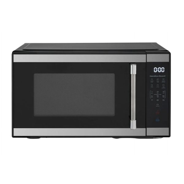 Classic 1.1Cu ft Countertop Stainless Steel Microwave Oven, 1,000 Watts, Silver