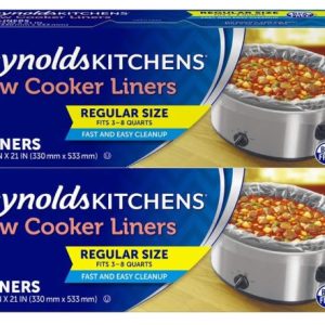 2Pack Slow Cooker Liners Kitchen Chef Recipes Crock Pot Cook Liner Bags BPA Free