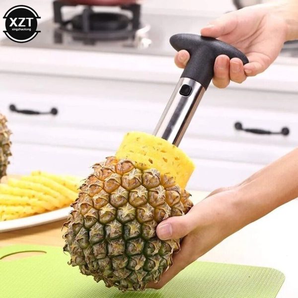 Pineapple Peeler Slicer Stainless Steel Kitchen Utensil