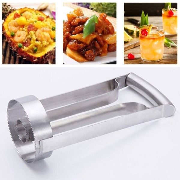 Pineapple Eye Peeler Corer Clip Stainless Steel Pineapple Fruit Cutter