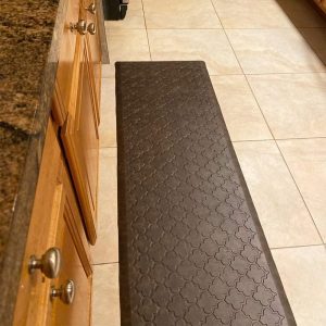 Kitchen Mat Cushioned Anti Fatigue Kitchen Floor Mat Runner 20″X60″ Brown