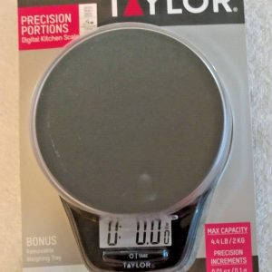 Taylor Digital Kitchen Scale Precision Diet New Sealed 4.4 Pound Capacity