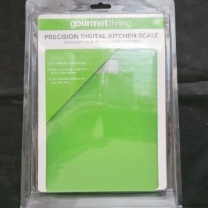 Gourmet Living Precision Digital Kitchen Scale Green