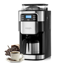 Grind Brew Coffee Maker 8 Cup Drip Coffee Machine w/ 24-Hour Timer Auto Brew