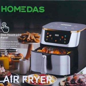 New Touch Air Fryer, XL 10-Qt Family Size, One-Touch Digital Control 1400W,,,,,,