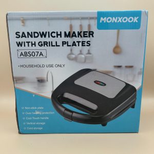 Sandwich Maker with Grill Plates