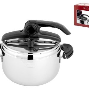 Pressure Cooker LAGOSTINA Mia Easyup in Steel 5 Liters