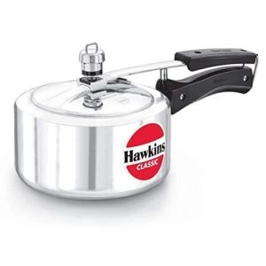 Indian Best Hawkins Aluminium Classic Pressure Cooker Silver