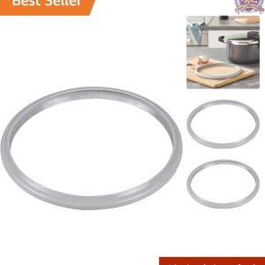 Dishwasher Safe 6.5L Sicomatic Silicone Rubber Ring for Pressure Cookers