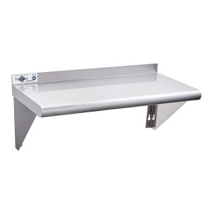 NSF Stainless Steel Shelf 18” x 36”, 350 lb Commercial Shelves Wall Mounted M…